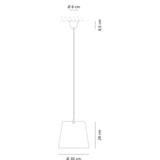 KONE Sosp. Ø30 cm