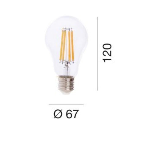 LAMPADINA E27 LED 13 W GLA370C-N