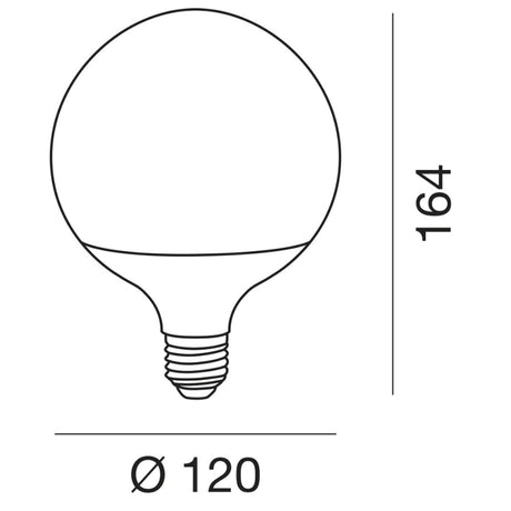 LAMPADINA E27 LED 20 W GLA246C-N