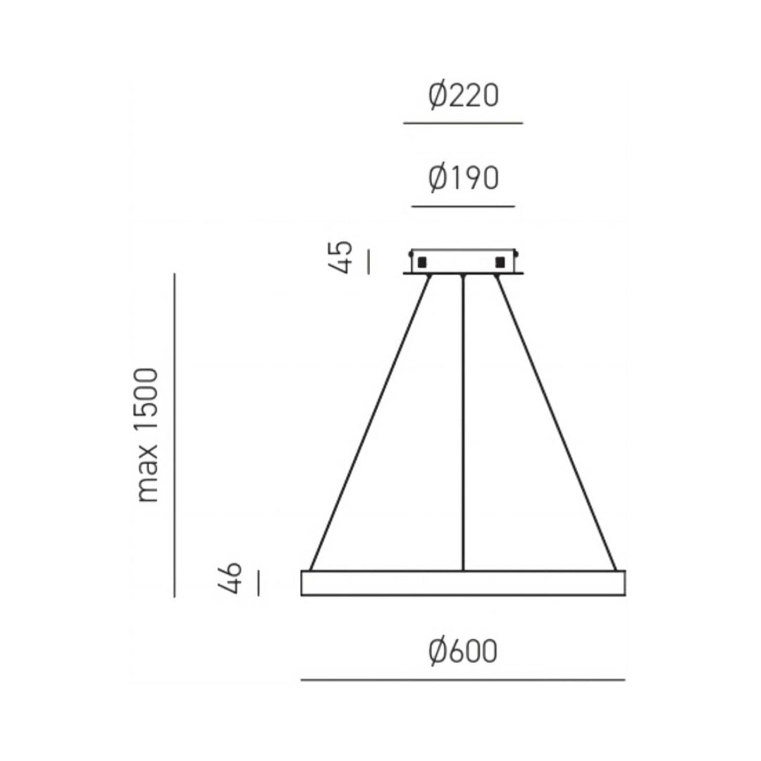 CRISEIDE S/P Ø60 cm