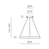 CRISEIDE S/P Ø60 cm