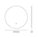 BARI Ø100 cm
