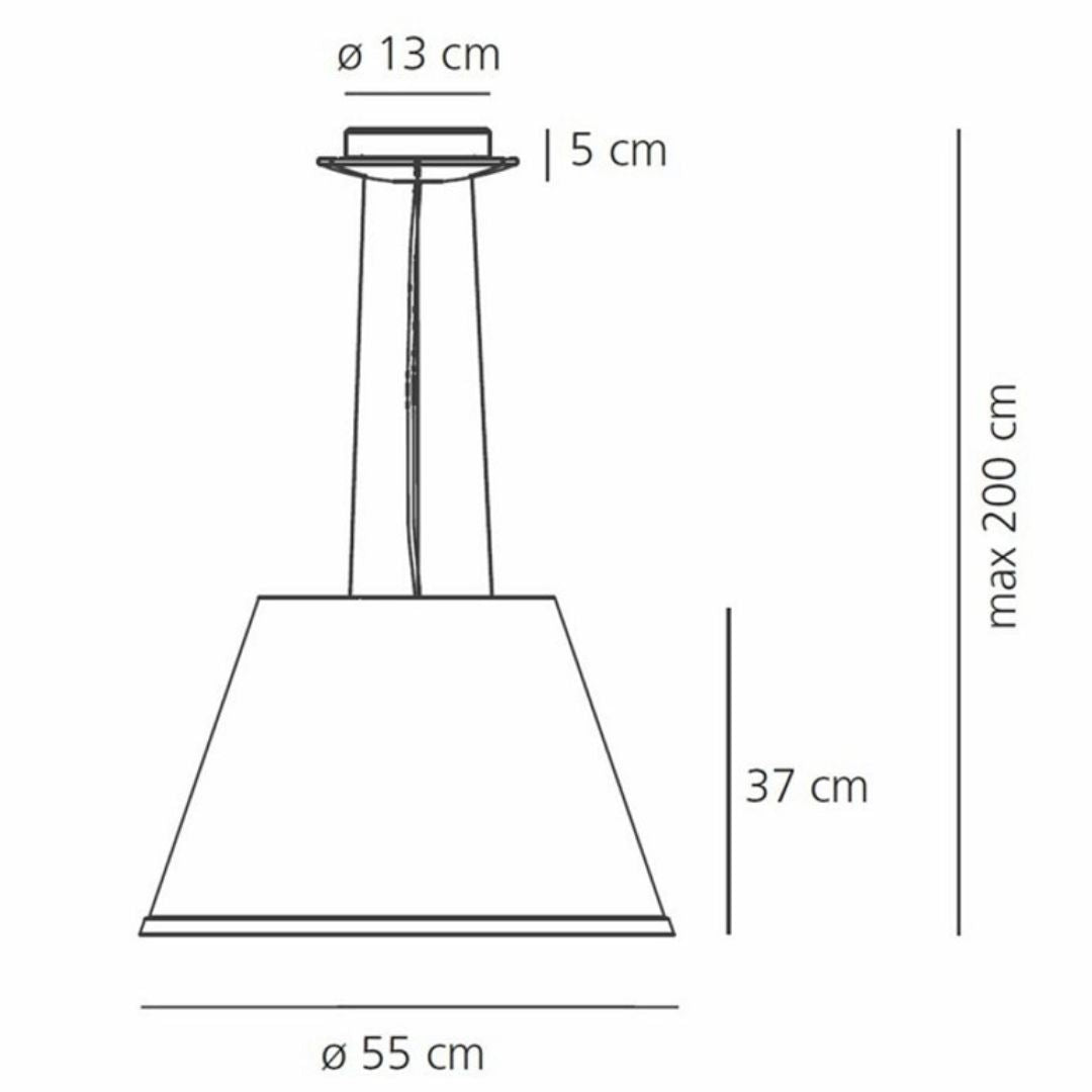 CHOOSE SOSP. Ø55 cm