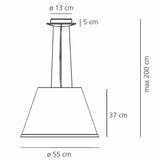 CHOOSE SOSP. Ø55 cm