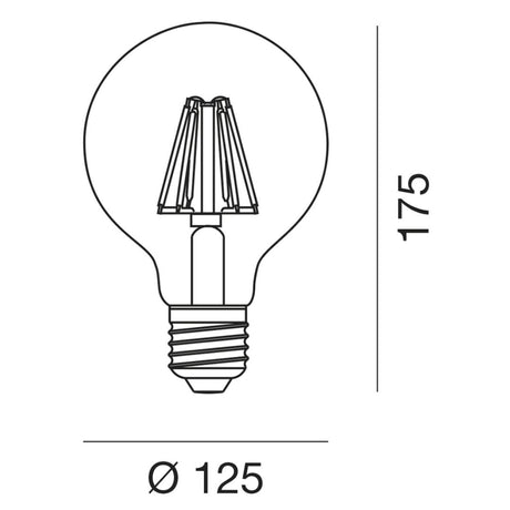 LAMPADINA E27 LED 12 W GLA302A