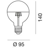 LAMPADINA E27 LED 12 W GLA301G