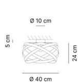 NUCLEA Plaf. Ø40 cm e Ø53 cm