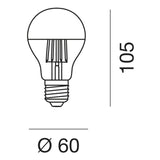LAMPADINA E27 LED 8 W GLA300G